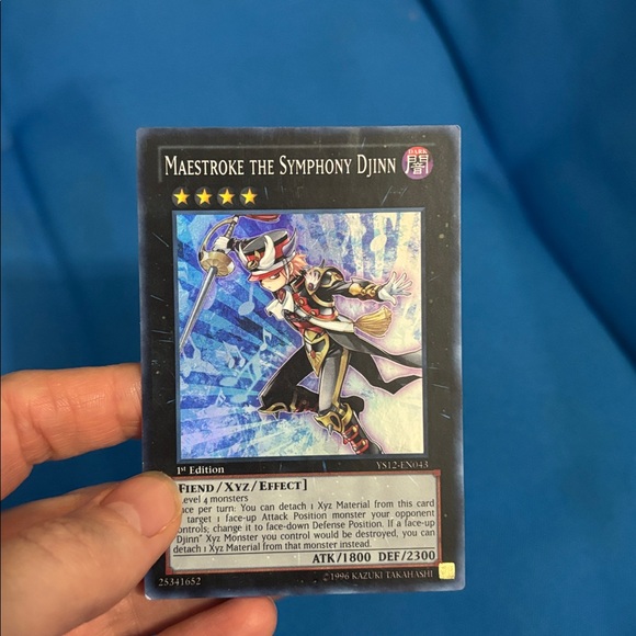djinn yugioh cards Yu-Gi-Oh! - Maestroke The Symphony (YS12-EN043) - Starter Deck: XYZ Symphony - 1st Edition except Queen Dragun Djinn Maestroke the Symphony Djinn |